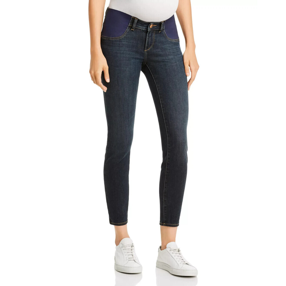 DL1961 Florence Jeans Women's 28 Blue Denim Dark Wash Skinny Leg Ankle RED103